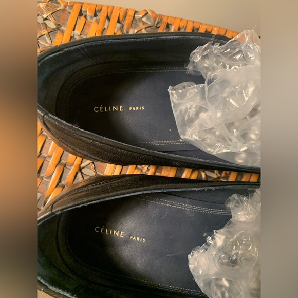 Céline Square Toe Tassel Loafers - Picture 3 of 5